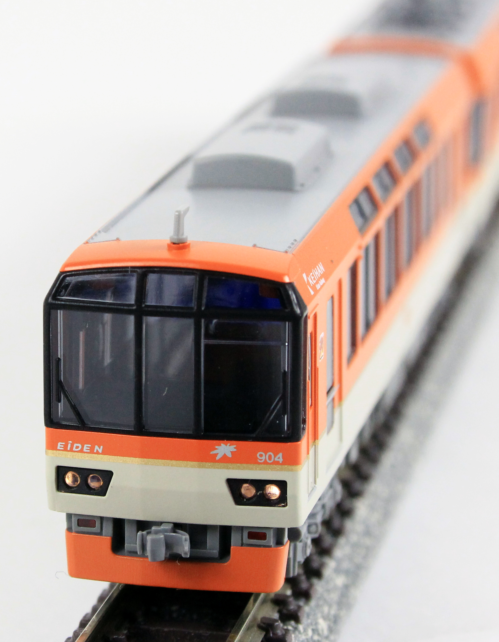 KATO 10-1472 叡山電鉄900系 きらら （メープルオレンジ） 鉄道模型 N