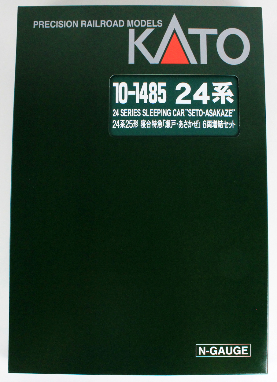 KATO 10-1485 24系25形 寝台特急「瀬戸・あさかぜ」6両増結セット 鉄道