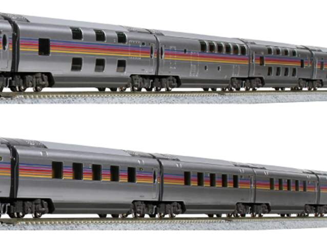 KATO 10-1608.10-1609カシオペア機関車セット-