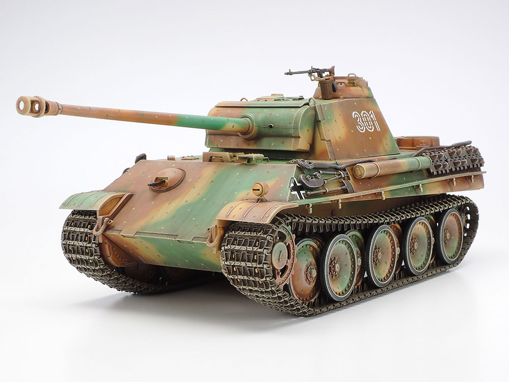 1/35 ドイツ回収戦車 パンサーA型 完成品 - プラモデル