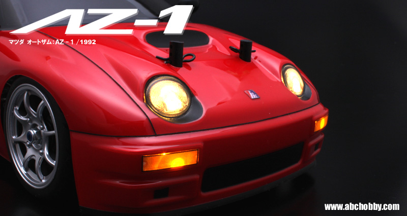 ABCホビー マツダ AZ-1 ラジコン 赤② AZ-1 ABCホビー マツダ