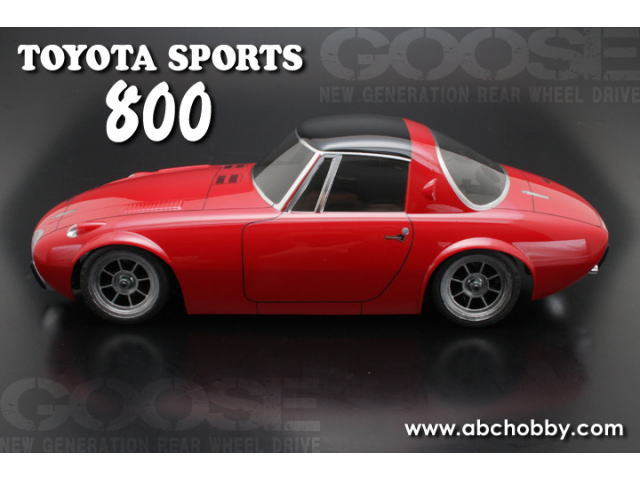 ABCホビー 66305 01スーパーボディミニ トヨタ・スポーツ800 未塗装