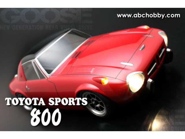 ABCホビー 66305 01スーパーボディミニ トヨタ・スポーツ800 未塗装 