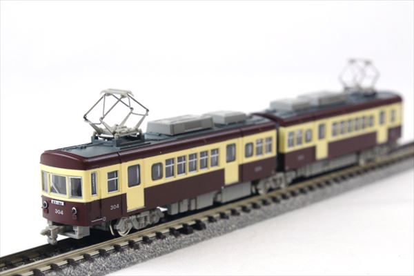 モデモ NT144 江ノ島電鉄300形304Fチョコ電塗装 M 鉄道模型 Nゲージ 