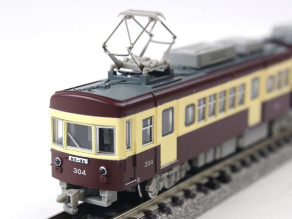 鉄道模型 江ノ島電鉄 300形 チョコ電塗装 - 鉄道模型
