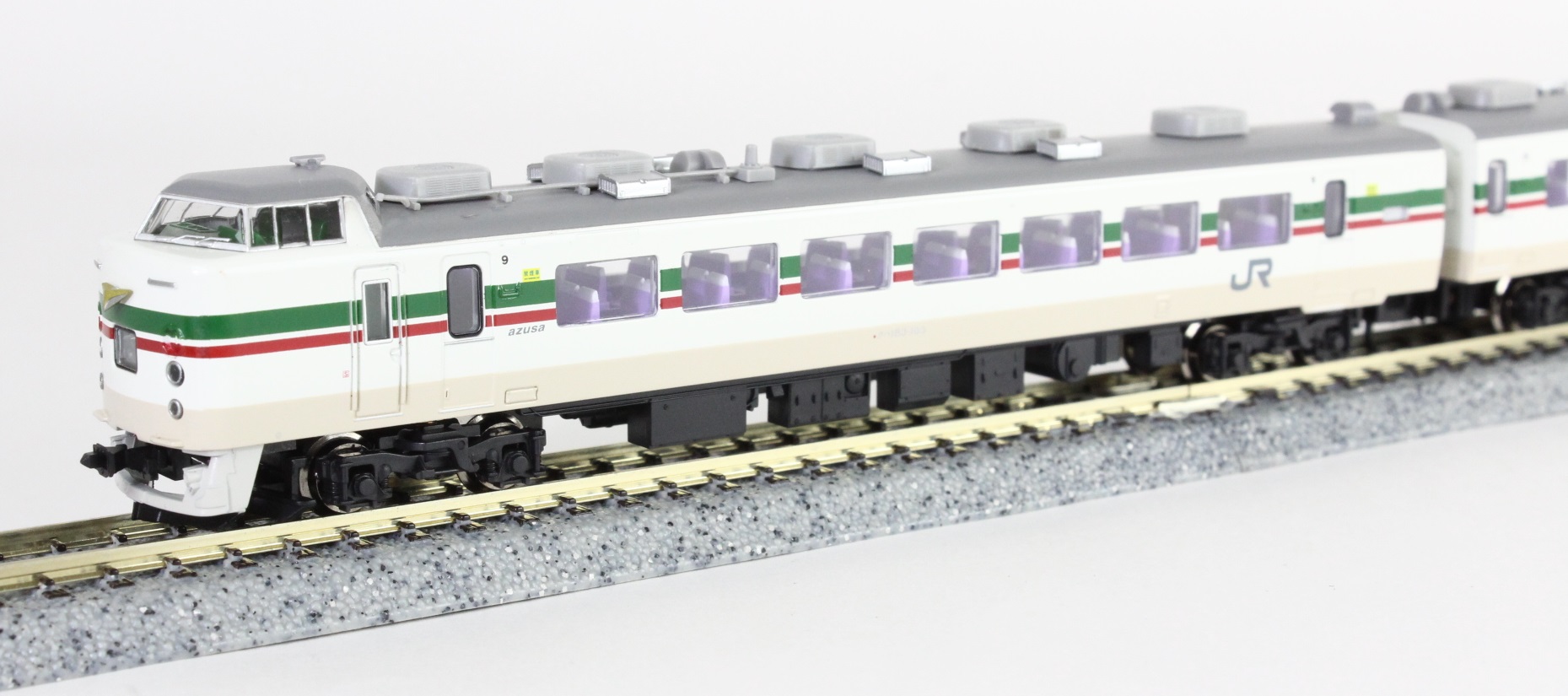 昭和の鉄道模型を作る　完成ジオラマ　オリジナルパワーパック　電車　ポイント増設