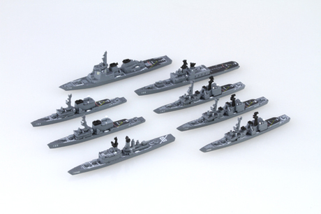 1/3000 海上自衛隊第２護衛隊群（1998年） | 鉄道模型・プラモデル 