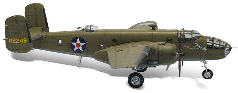 1/48 アメリカ陸軍 B-25B ミッチェル “ドゥーリトル爆撃隊” | 鉄道模型・プラモデル・ラジコン・ガン・ミリタリー・フィギュア・ミニカー  玩具(おもちゃ) の通販サイト