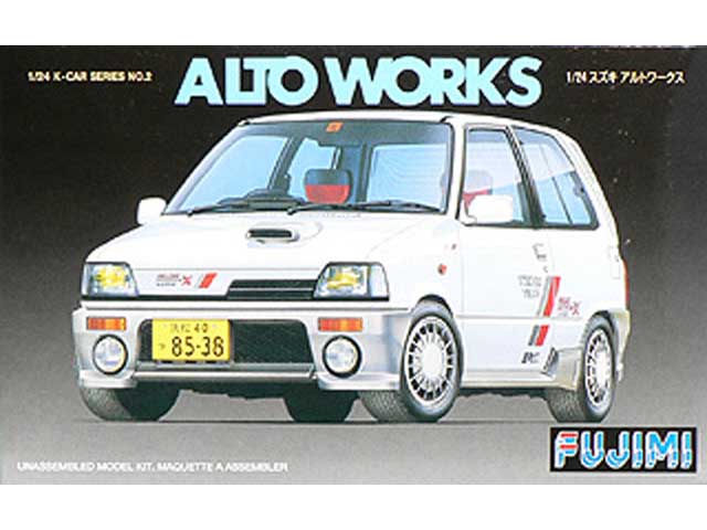 1/24 スズキ アルトワークス RS?X'87 | 鉄道模型・プラモデル