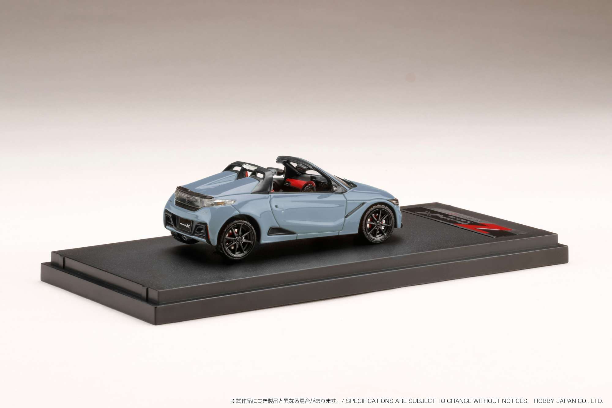 1/43 Honda S660 MODULO X VERSION Z 2021 ソニックグレーパール