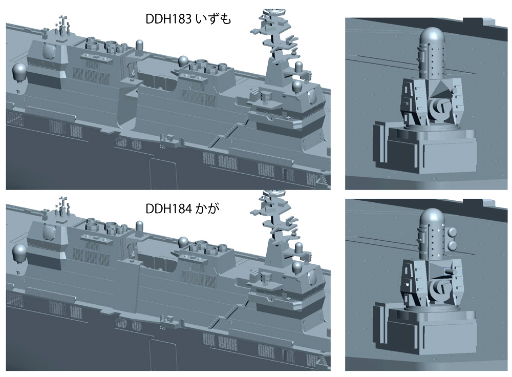 1/700 海上自衛隊 護衛艦 DDH-184 かが 【かが専用パーツ追加】 | 鉄道