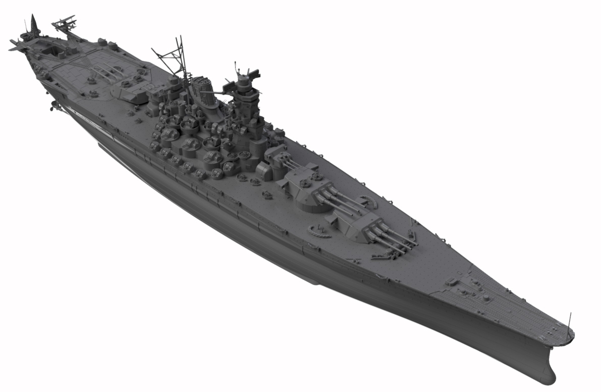 1/700 日本海軍 戦艦 大和 最終時 | 鉄道模型・プラモデル・ラジコン