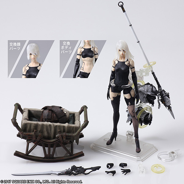 NieR:Automata BRING ARTS ＜ヨルハ A型 二号＞ | 鉄道模型