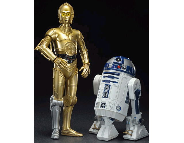 【特価セール】超リアル！　コトブキヤ　スターウォーズ　フィギュア　「C-3PO＆R2-D2」　未開封美品 C-3PO