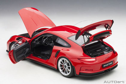 1/18 ポルシェ 911 GT3 RS レッド ミニカー | 鉄道模型・プラモデル