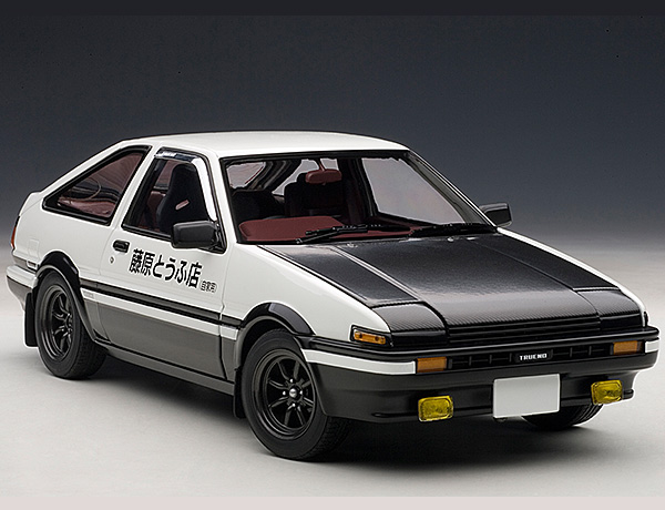 コミック/アニメAUTOart 1/18 トヨタ スプリンター トレノ AE86 頭文字