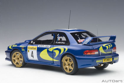 1/18 スバル インプレッサ WRC 1997 #4 モンテカルロラリー優勝