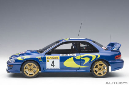 1/18 スバル インプレッサ WRC 1997 #4 モンテカルロラリー優勝