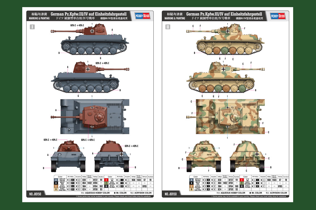 1/35 ドイツ 統制型車台Ⅲ/Ⅳ号戦車 | 鉄道模型・プラモデル・ラジコン