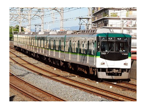 グリーンマックス 1133T 京阪7000系新塗装トータル4両キット | 鉄道