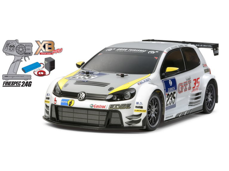 得価2024TAMIYA(タミヤ) TT-01 TYPE-E フォルクスワーゲン ゴルフGTI カップカー 高輝度LEDライトユニット付き 58410 (VW 1/10 電動RC 4WD GOLF5) 田宮模型