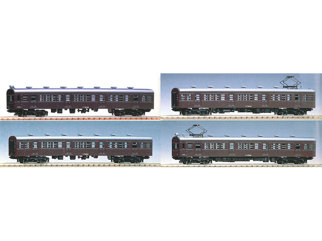 72・73形通勤電車 増結4両セット | 鉄道模型 通販 ホビーショップタムタム