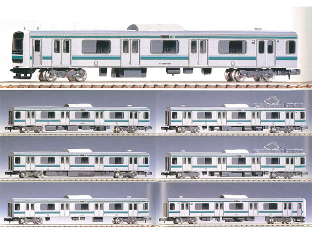 E501系通勤電車セット 7両Aセット | 鉄道模型 通販 ホビーショップタムタム
