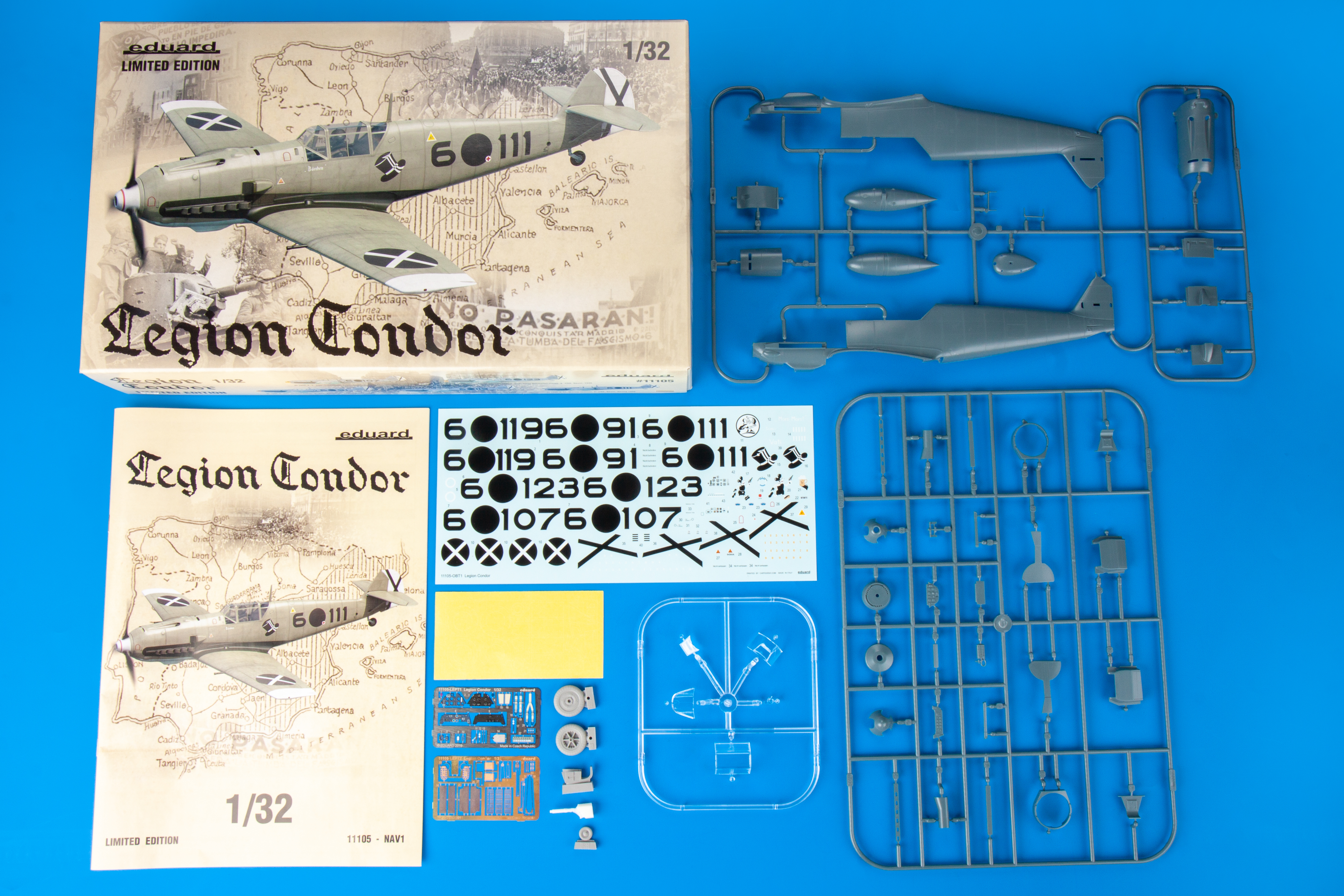 1/32 コンドル軍団 Bf109E-1/3 リミテッド | 鉄道模型・プラモデル