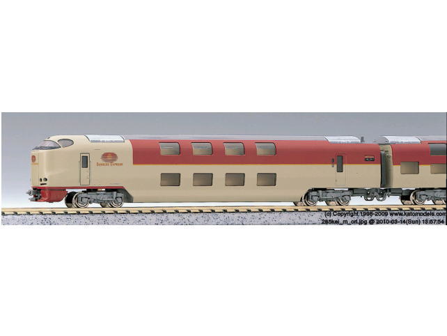 KATO 10-386 Nゲージ 285系サンライズ0番台 （7両） | 鉄道模型 通販