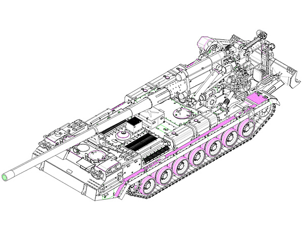 1/35 2S7M 203mm自走カノン砲 | 鉄道模型・プラモデル・ラジコン・ガン