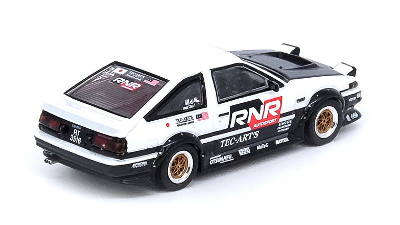 INNO MODELS 1/64 トレノ AE86 Tuned by TEC-ART'S TRACKERZ DAY 